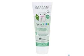 Sie sehen eine Packung Zahngel Logona Fresh Kids Bio Minze 50ml, Produktbild: 01 Zahngel Logona Fresh Kids Bio Minze 50ml, A-Nr.: 5411400 - 01