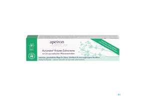 Sie sehen eine Packung Zahnpaste Auromere Zahncreme Vegan Kraeuter 75ml, Produktbild: 01 Zahnpaste Auromere Zahncreme Vegan Kraeuter 75ml, A-Nr.: 4122763 - 01