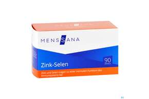 Zink Kapseln +selen Menssana 90st, A-Nr.: 3083110 - 01