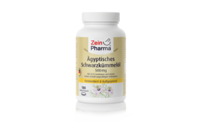 Zeinpharma Schwarzkümmelöl Ägyptisch Kapseln, A-Nr.: 4094624 - 01