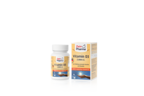 Zeinpharma Vitamin D3 2000IE Kapseln, A-Nr.: 4182819 - 01