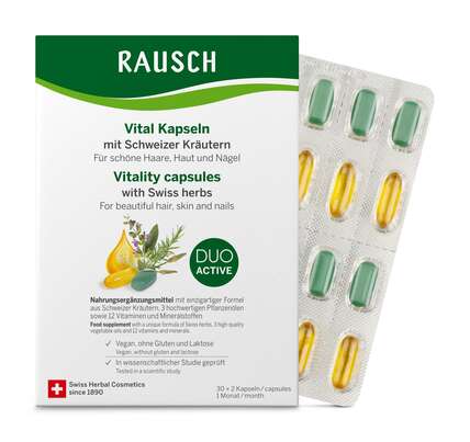 RAUSCH Schweizer Kräuter Vital Kapseln Monatspackung, A-Nr.: 3393388 - 01