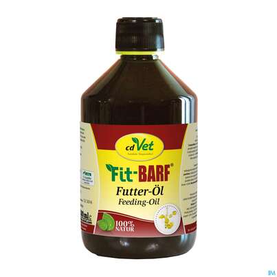 Veterinaerprodukte Cdvet Fit-barf Futter Oel 500ml, A-Nr.: 3489823 - 01