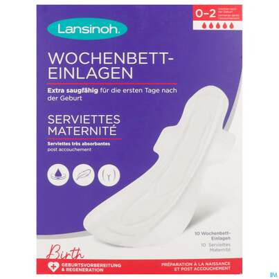 Lansinoh Wochenbetteinlagen 0-2 Wochen L 10st, A-Nr.: 5758664 - 03