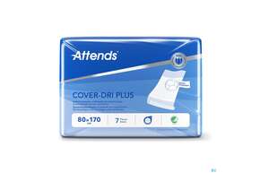 Krankenunterlagen Attends Cover Dri Plus 80x170cm 7st, A-Nr.: 3791545 - 01