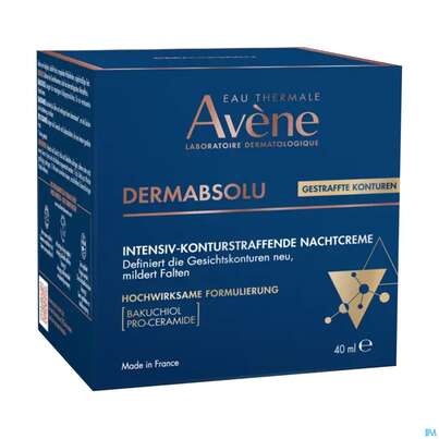 Sie sehen eine Packung Avene Dermabsolu Nachtcreme 40ml, Produktbild: 03 Avene Dermabsolu Nachtcreme 40ml, A-Nr.: 5899146 - 03
