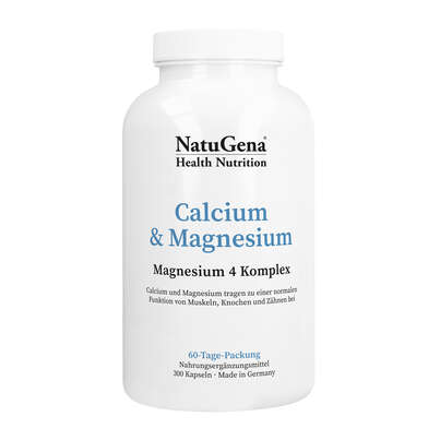 NatuGena Calcium &amp; Magnesium 300 Kapseln, A-Nr.: 5926883 - 01