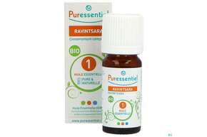 Sie sehen eine Packung Aetherische Oele Puressentiel/bio Ravintsara 5ml, Produktbild: 01 Aetherische Oele Puressentiel/bio Ravintsara 5ml, A-Nr.: 4934107 - 01