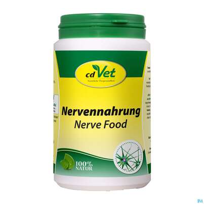 Sie sehen eine Packung Veterinaerprodukte Nervennahrung 180g, Produktbild: 01 Veterinaerprodukte Nervennahrung 180g, A-Nr.: 4171342 - 01