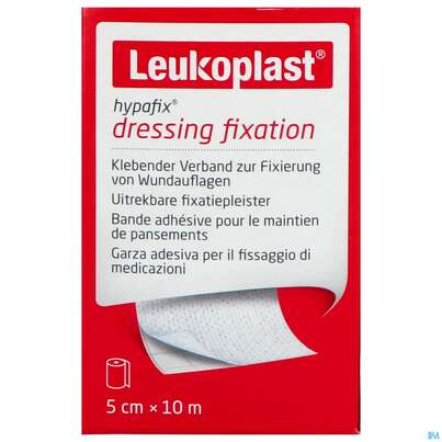 Wundverband Hypafix/leukoplast Fixierverband 10mx 5cm 7994901 1st, A-Nr.: 4746771 - 02