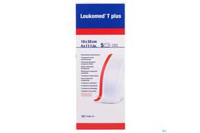 Wundverband Leukomed T Plus Folienverband/+auflage Steril 10x30cm 5st, A-Nr.: 3942381 - 01