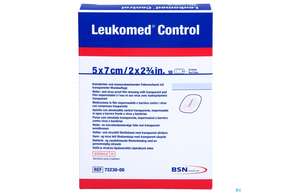 Wundverband Leukomed/control Transparent 5x 7cm 7323000 10st, A-Nr.: 4387556 - 01