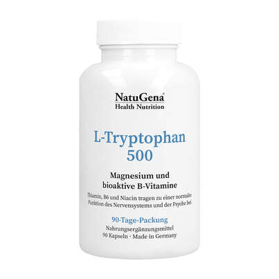 NatuGena L-Tryptophan 500 Kapseln, A-Nr.: 5926860 - 01