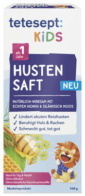 Tetesept KIDS Husten Saft, A-Nr.: 5929947 - 01