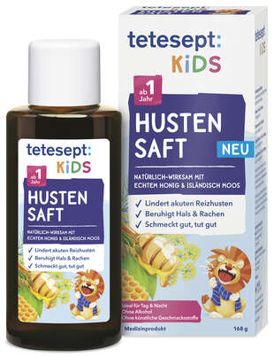 Tetesept KIDS Husten Saft, A-Nr.: 5929947 - 08