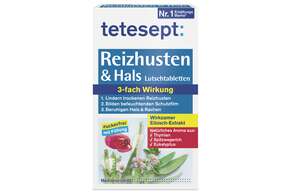 tetesept Reizhusten &amp;amp; Hals Lutschtabletten 20Stk, A-Nr.: 4137799 - 01