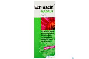Sie sehen eine Packung Echinacin-madaus Saft 100ml, Produktbild: 01 Echinacin-madaus Saft 100ml, A-Nr.: 1348142 - 01