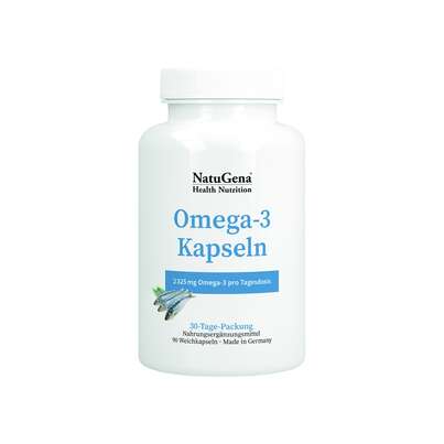 Omega-3 Kapseln Fischöl Weichkapseln, A-Nr.: 5901305 - 01