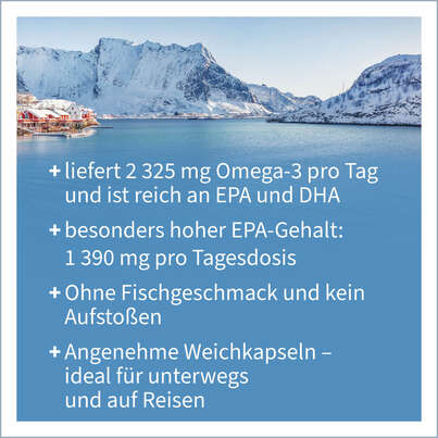 Omega-3 Kapseln Fischöl Weichkapseln, A-Nr.: 5901305 - 02