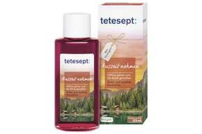 Sie sehen eine Packung tetesept Mein Rückzugsort Auszeit nehmen Badekonzentrat 125ml, Produktbild: 01 tetesept Mein Rückzugsort Auszeit nehmen Badekonzentrat 125ml, A-Nr.: 4765484 - 01