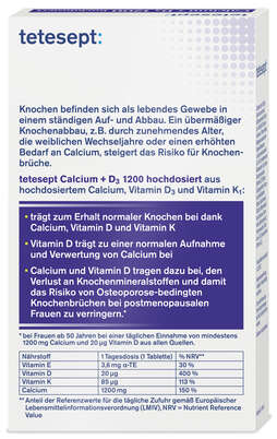 tetesept Calcium+ D3 1200, A-Nr.: 5074960 - 02