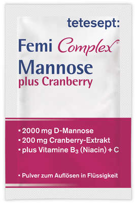 Tetesept Femi Mannose + Cranberry 8 Btl, A-Nr.: 5830597 - 02