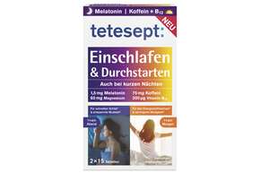 Tetesept Einschlafen &amp;amp; Durchstarten, A-Nr.: 5882447 - 01