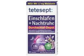 Tetesept Einschlafen + Nachtruhe 1,7mg Depot 30 Stk, A-Nr.: 5934919 - 01