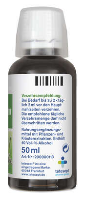 Tetesept Kräutertropfen Magen-Darm 50ml, A-Nr.: 5664822 - 09