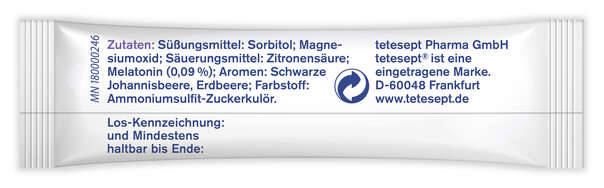 tetesept Melatonin Direkt Sticks, A-Nr.: 5709223 - 07