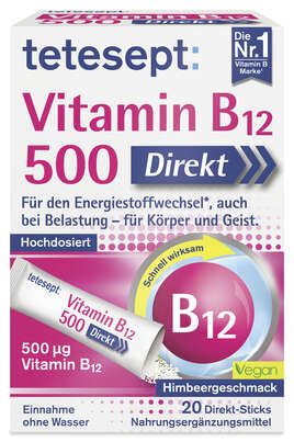 TETESEPT Vitamin B12 500µg Direkt Stick, A-Nr.: 5750616 - 01