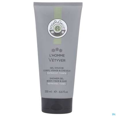 Roger &amp; Gallet Homme Maenner Duschgel Vetyver 200ml, A-Nr.: 5599912 - 01
