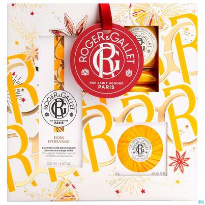 Sie sehen eine Packung Roger & Gallet Xmas/bdo Bdo Water 100ml+soap 50g +bath Tablets 3x25g 1st, Produktbild: 01 Roger & Gallet Xmas/bdo Bdo Water 100ml+soap 50g +bath Tablets 3x25g 1st, A-Nr.: 5815882 - 01