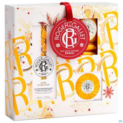 Sie sehen eine Packung Roger & Gallet Xmas/bdo Bdo Water 100ml+soap 50g +bath Tablets 3x25g 1st, Produktbild: 03 Roger & Gallet Xmas/bdo Bdo Water 100ml+soap 50g +bath Tablets 3x25g 1st, A-Nr.: 5815882 - 03