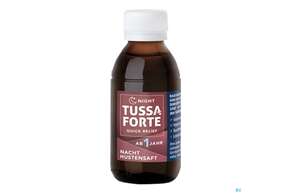 Sie sehen eine Packung Tussaforte Saft Quick Relief Night 45ml, Produktbild: 01 Tussaforte Saft Quick Relief Night 45ml, A-Nr.: 5762341 - 01