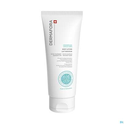 Sie sehen eine Packung Dermafora Koerperpflege Body Lotion 200ml, Produktbild: 01 Dermafora Koerperpflege Body Lotion 200ml, A-Nr.: 5561335 - 01