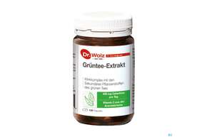 Sie sehen eine Packung Gruentee Extrakt Kapseln Dr.wolz Nr 60550 120st, Produktbild: 01 Gruentee Extrakt Kapseln Dr.wolz Nr 60550 120st, A-Nr.: 4296977 - 01