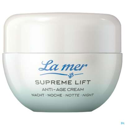 Sie sehen eine Packung La Mer Mit Parfum Supreme/lift Sup.lift Cream Nacht 50ml, Produktbild: 02 La Mer Mit Parfum Supreme/lift Sup.lift Cream Nacht 50ml, A-Nr.: 5827218 - 02
