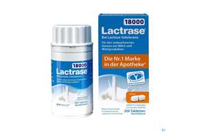 Sie sehen eine Packung Lactrase Tabl/im Nachfuellpack 18.000 Fcc -pro Natura 200st, Produktbild: 01 Lactrase Tabl/im Nachfuellpack 18.000 Fcc -pro Natura 200st, A-Nr.: 5817585 - 01