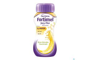 Fortimel/jucy Plus Fluessig 200ml Birne Holunder 24st, A-Nr.: 5808511 - 01