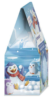 Sie sehen eine Packung tetesept Kids Bade-Überraschung Pinguin Parade 1St., Produktbild: 02 tetesept Kids Bade-Überraschung Pinguin Parade 1St., A-Nr.: 5932731 - 02