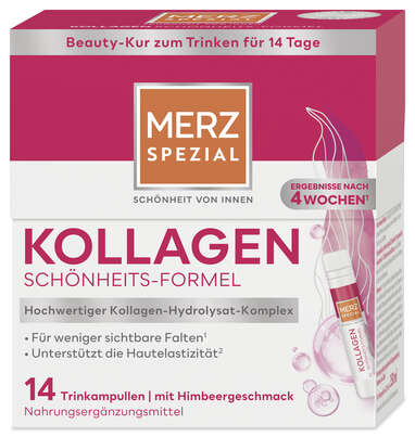Merz Spezial Kollagen Schönheitsformel Trinkampullen 14x25ML, A-Nr.: 5406250 - 01