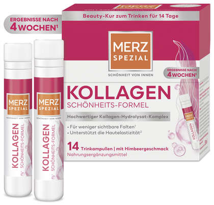 Merz Spezial Kollagen Schönheitsformel Trinkampullen 14x25ML, A-Nr.: 5406250 - 06