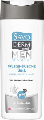 Savoderm med MEN SENSITIVE Pflege-Dusche 300ml, A-Nr.: 4343808 - 01