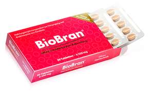 Sie sehen eine Packung BioBran® 250 mit Reisekleiearabinoxylan, Produktbild: 01 BioBran® 250 mit Reisekleiearabinoxylan, A-Nr.: 4938766 - 01