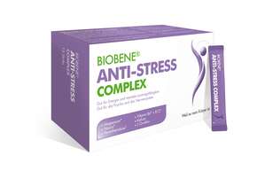 Sie sehen eine Packung BIOBENE Anti-Stress Complex, Produktbild: 01 BIOBENE Anti-Stress Complex, A-Nr.: 5938751 - 01