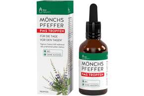 Sie sehen eine Packung doc nature‘s Mönchspfeffer PMS Tropfen BIO, Produktbild: 01 doc nature‘s Mönchspfeffer PMS Tropfen BIO, A-Nr.: 5965995 - 01