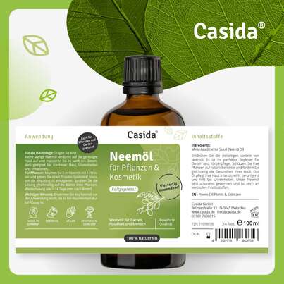 Neemöl für Pflanzen &amp; Kosmetik, A-Nr.: 5898879 - 09