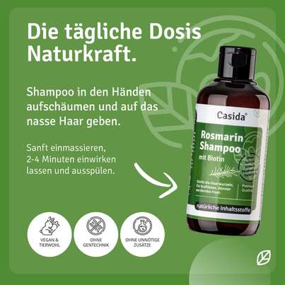 Rosmarin Shampoo mit Biotin, A-Nr.: 5955577 - 04