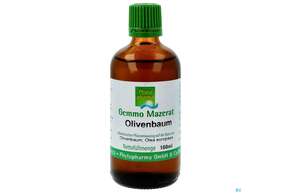 Gemmo Mazerat Olivenbaum Olea Europaea Phytopharma 100ml, A-Nr.: 5394357 - 01
